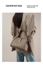 Fashionable Korean-style Large-capacity Leather Handbag