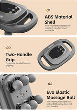 Deep Tissue Massage Gun 6 Heads Massager with 20 Levels 6 Massage Modes for Back Neck Leg Full Body Muscle Pain Relief Massager