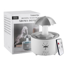 3-in-1 Cloud Humidifier – Aromatherapy Diffuser, Rain Sound & Night Light