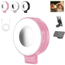 Clip-on Selfie Ring Light – Portable Phone & Laptop Lighting